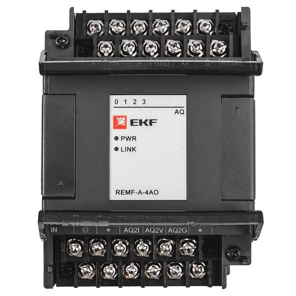 Модуль аналогового вывода REMF 4 PRO-Logic (без поверки) EKF 