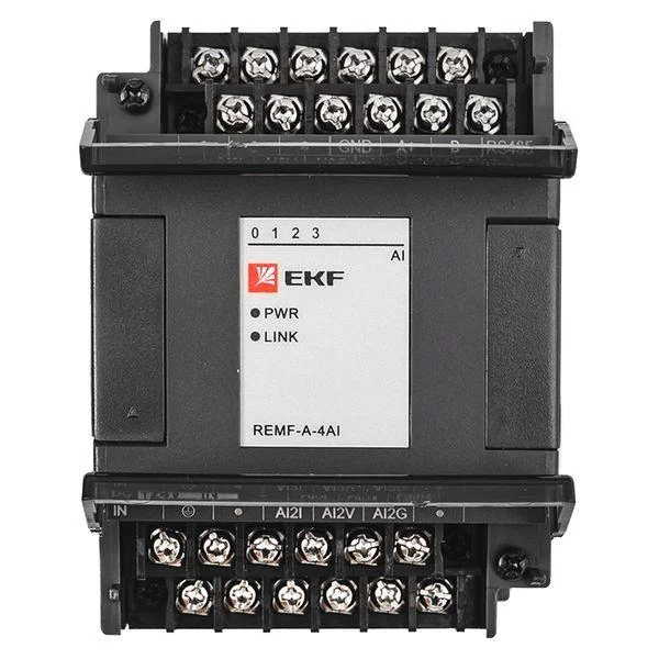 Модуль аналогового ввода REMF 4 PRO-Logic (без поверки) EKF 