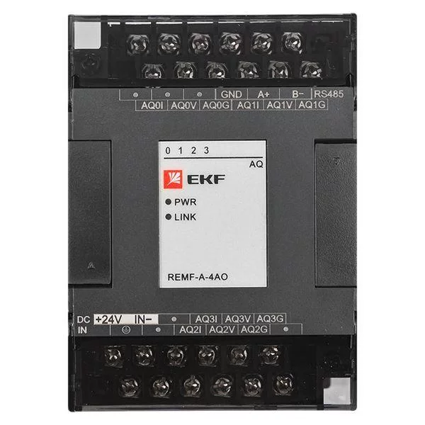 Модуль аналогового вывода REMF 4 PRO-Logic (без поверки) EKF 