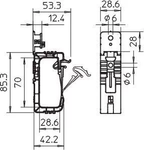 Крепление групповое Grip 20х NYM 3х1.5 2031 20 SP OBO 