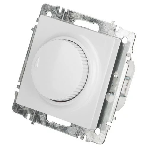 Светорегулятор поворотный СП Accent 6-401-01 600Вт 230В IP20 бел. Intro 