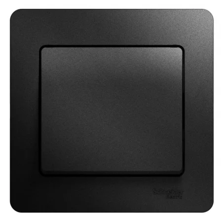 Выключатель 1-кл. СП Glossa 10А IP20 (сх. 1) 10AX в сборе антрацит SE 