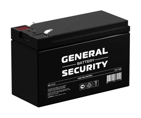 Аккумулятор 12В 7.2А.ч General Security 