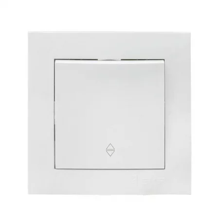 Переключатель проходной 1-кл. СП Валенсия 10А IP20 бел. PROxima EKF 