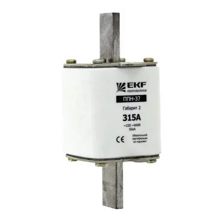Вставка плавкая ППН-37 400/250А габарит 2 PROxima EKF 