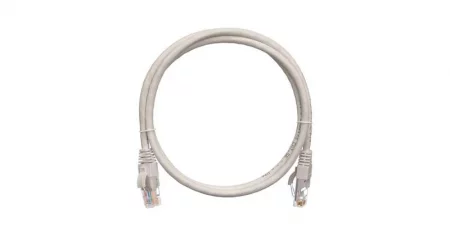 Патч-корд U/UTP 4 пары кат.5e (класс D) 100МГц 2хRJ45/8P8C BC (чистая медь) 24AWG (7х0.205мм) LSZH нг(А)-HFLTx сер. 3м NIKOMAX 