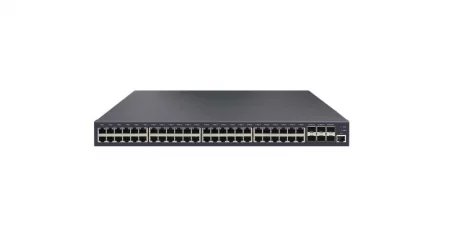 Коммутатор управляемый L2++ Stack 48 BASE-T 1000Мбит/с портов 6 10G SFP+1 Console 1U 19дюйм 220В NIKOMAX 