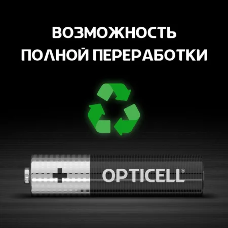 Элемент питания алкалиновый AAA/LR03 (блист. 12шт) Basic Opticell 