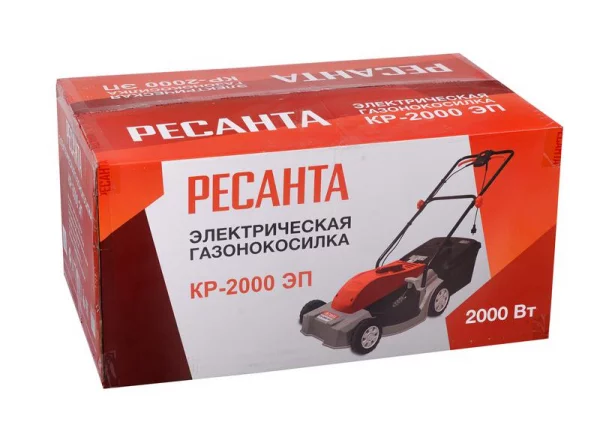 Газонокосилка электрическая КР-1500 ЭТ Ресанта 