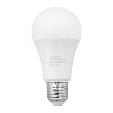 Лампа светодиодная Умная Connect 8Вт грушевидная RGBW E27 220-240В WIFI EKF 