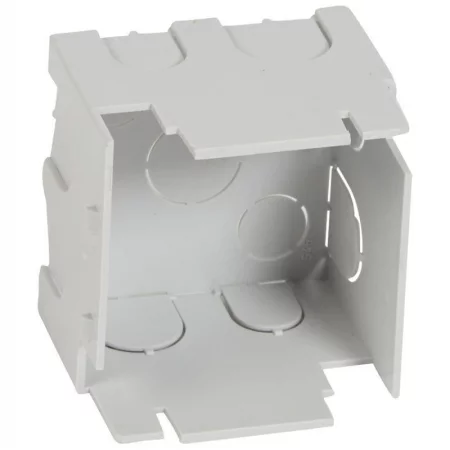 Коробка Batibox 2мод. мет. рамка Leg 