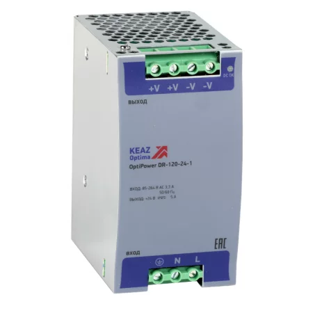 Блок питания OptiPower DR-120-24-1 КЭАЗ 