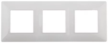Рамка 3-м 14-5003-01 Elegance бел. ЭРА 