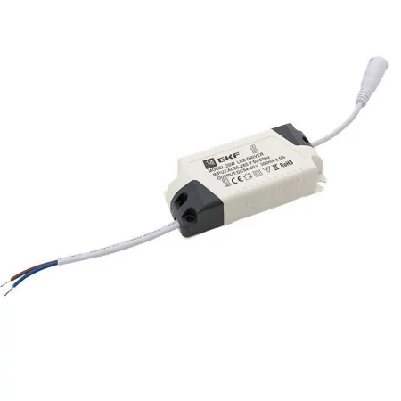 Светильник светодиодный ДВО 1010 20Вт 6500К IP20 встраив. Basic EKF 