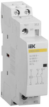 Контактор модульный КМ20-20М AC KARAT IEK 