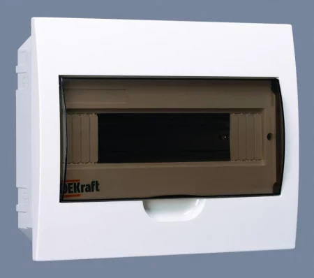 Корпус встраиваемый ЩРВ-П-12 22х28х9 12мод. IP41 пластик. DEKraft 