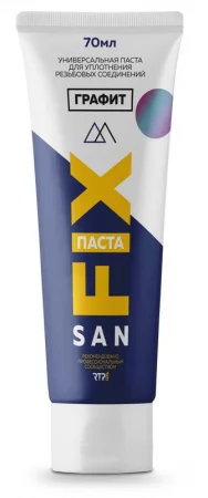 Паста универсальная 70мл графит SANFIX RTP 