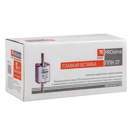 Вставка плавкая ППН-37 400/250А габарит 2 PROxima EKF 