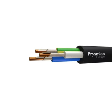 Кабель ВВГнг(А)-FRLS 3х2.5 ОК (N PE) 1кВ (м) РЭК-PRYSMIAN 