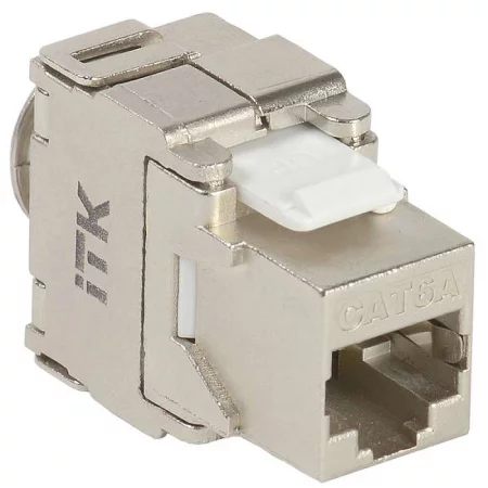 Модуль Keystone Jack кат. 6A FTP IDC Dual верт. заделка ITK 