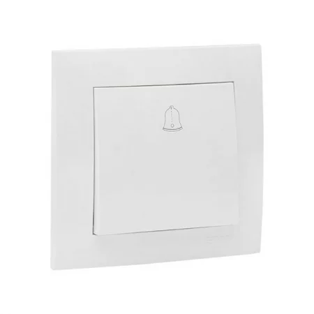 Кнопка звонка 1-кл. СП Валенсия 10А IP20 бел. PROxima EKF 
