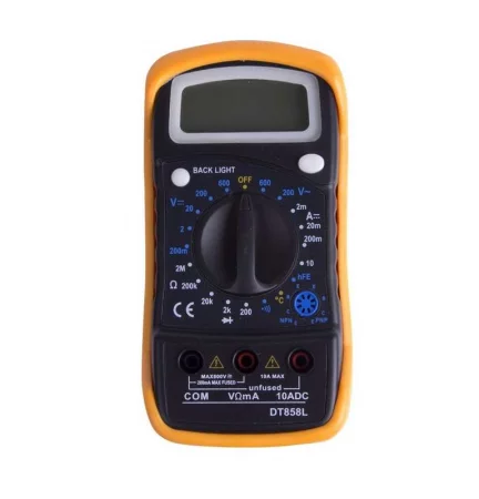 Мультиметр портативный MAS838L (DT858L) PROCONNECT 