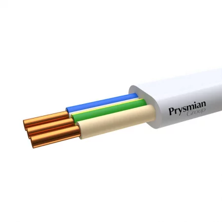 Провод ПВВП 3х1.5 Б (бухта) (м) РЭК-PRYSMIAN 
