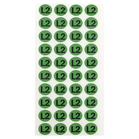 Наклейка "L2" d20мм PROxima EKF 