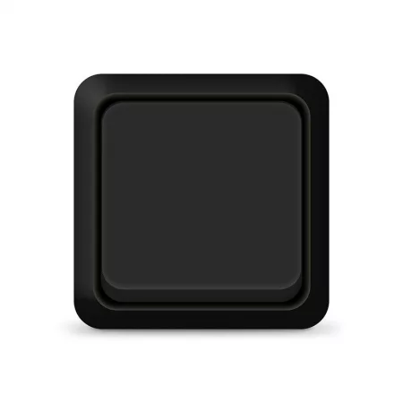 Выключатель 1-кл. ОП Олимп 10А IP20 черн. Universal 