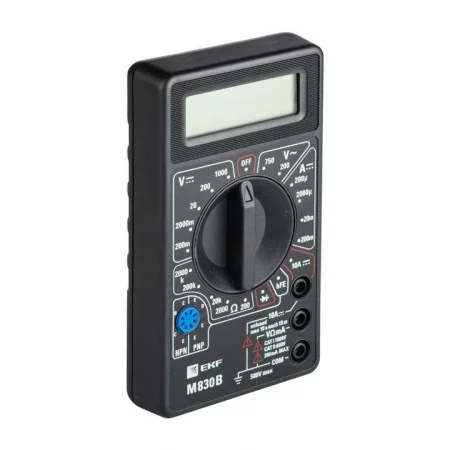 Мультиметр цифровой M830B Master EKF 