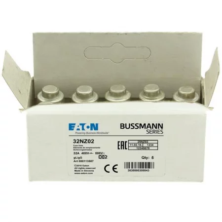 Предохранитель 32А D02 GG 400В AC EATON 
