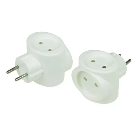 Разветвитель 3-м 6А IP20 220В биметал. бел. Rexant 