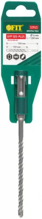 Бур по бетону SDS PLUS с двойн. резьбой 6х160мм FIT 