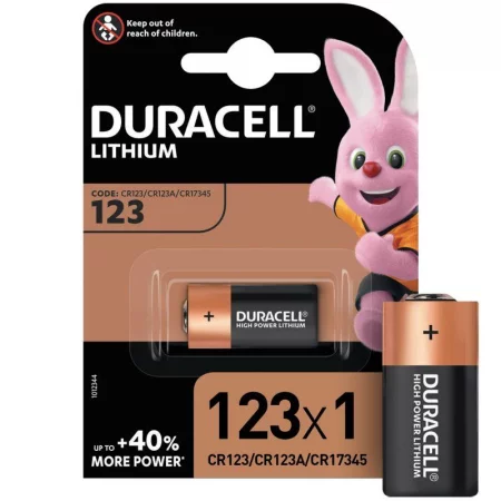 Элемент питания литиевый CR123 BP-1 ULTRA (блист.1шт) Duracell 