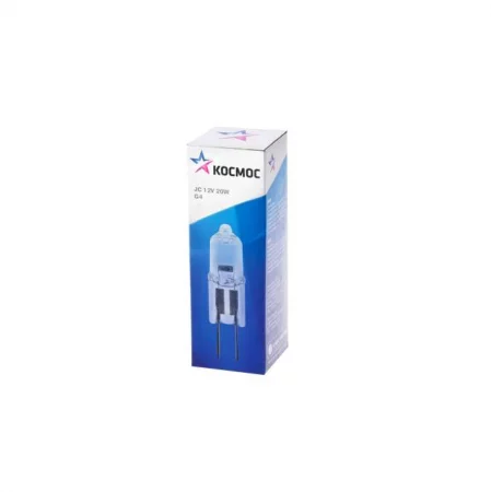 Лампа галогенная JC 20Вт G4 12В Космос 