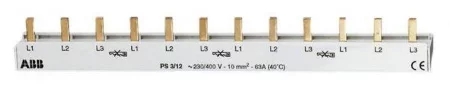 Разводка шинная 3ф PS3/12 Comp(PIN) ABB 