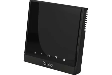 Терморегулятор C732 встраиваемый цифровой 3.5кВт черн. CALEO 