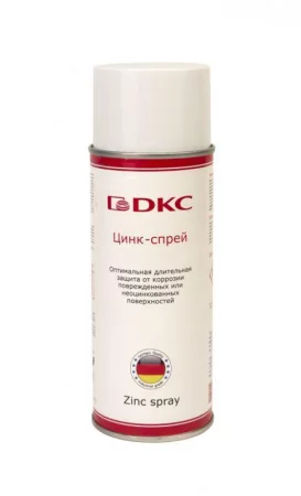 Краска-спрей цинк. 400мл DKC 