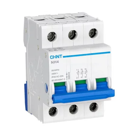 Выключатель нагрузки 3п 100А NH4 (R) CHINT 