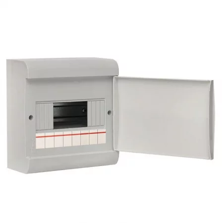 Щит ЩРН-П-8 "SlimBox" IP41 бел. дверца PROxima EKF 
