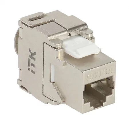 Модуль Keystone Jack кат. 6A FTP IDC Dual верт. заделка ITK 