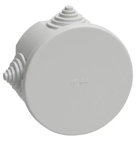 Коробка распаячная ОП 75х40 IP44 KM41237 (4 каб.ввод.) IEK 