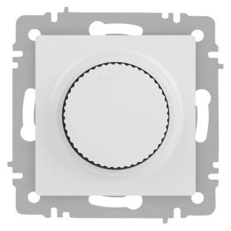 Светорегулятор поворотный СП Accent 6-401-01М 600Вт 230В IP20 бел. матов. Intro 