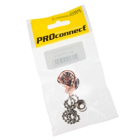 Выключатель для настен. светильника с цепочкой 270мм silver (инд. упак.) PROCONNECT. 