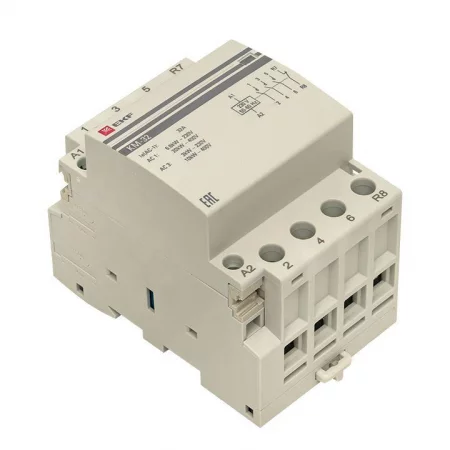 Контактор модульный КМ 32А 3NО+NC (3 мод.) EKF 