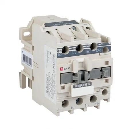 Контактор КМЭ 32А кат. 380В AC 1НО EKF 