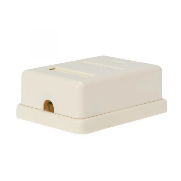 Розетка компьютерная 1-м ОП RJ45 кат.5E UTP неэкранир. бел. Rexant 