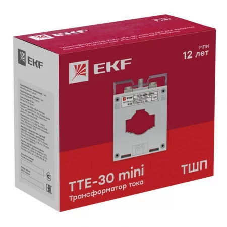 Трансформатор тока ТТЕ 30 150/5А кл. точн. 0.5 5В.А EKF /tc-30-150