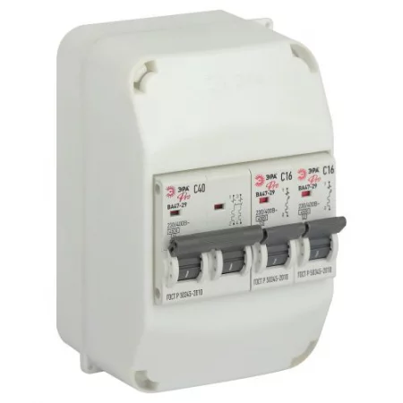 Корпус навесной КМПн 1/4 IP20 пластик. бел. kmpn1.4 SIMPLE Эра 