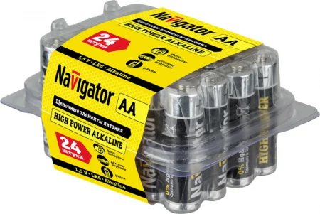 Элемент питания алкалиновый AA/LR6 94 786 NBT-NE-LR6-BOX24 (уп.24шт) Navigator 